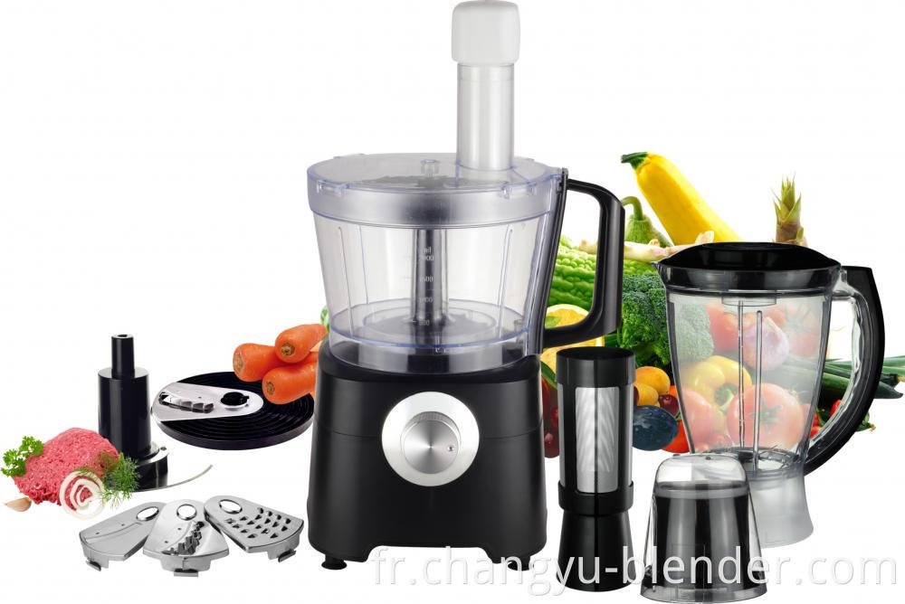 Multifunctional food processor in the kitchen